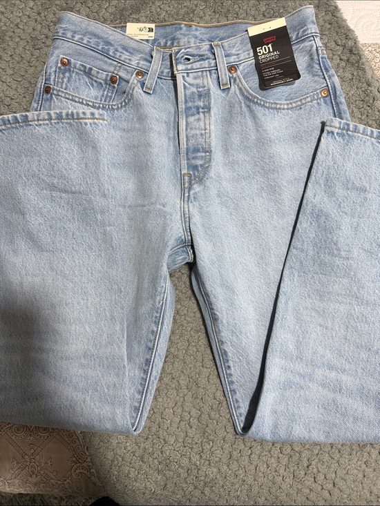 Levi's Pants - Levi's Light Blue Straight Women’s Jeans - 501 Style